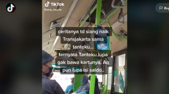 Panik Tak Bawa Kartu Pas Naik Transjakarta, Seisi Bus Berebut Membantu