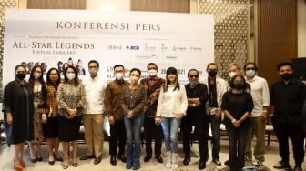 All Star Legends Virtual Concert, Konser Para Legenda untuk Indonesia