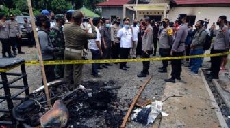 Usai Kantor Polisi Dibakar Warga, Kapolsek Candipuro Dimutasi