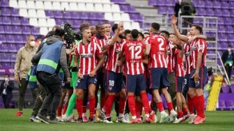 Kalahkan Valladolid, Atletico Madrid Juara Liga Spanyol 2020/2021