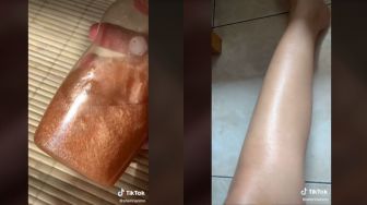 Wanita Ini Bagikan Tips Simpel Bikin Kulit Glowing, Cuma Butuh Dua Bahan