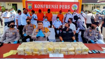 Bawa 40 Kg Sabu di Box Ban Serap, Kurir Narkoba Raup Rp 1 Miliar