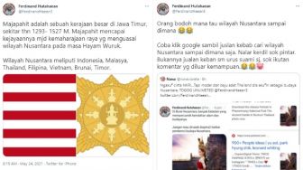 Dihujat Salah Foto, Ferdinand Hutahaean Sebut Thailand Masuk Nusantara