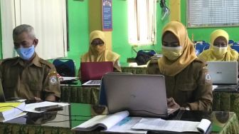 Sejumlah Sekolah Dasar di Balikpapan Gelar Ujian Secara Tatap Muka