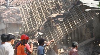 Update Dampak Gempa Blitar, Sejumlah 486 Rumah di Kabupaten Malang Rusak