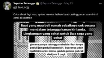 Viral Pasutri Gaduh Gubrak Gubruk Tiap Jam 3 Pagi, Teriak Kencang Bak Demo