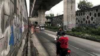 Kondisi Underpass Jalan Baru Bogor Memprihatinkan