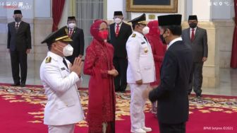 Resmi Dilantik di Istana, Gubernur Kalteng Ungkap Maunya Jokowi