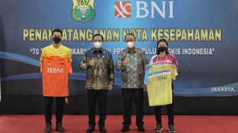 BNI Jadi Pendukung Resmi Bulu Tangkis Nasional