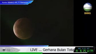 Link Live Streaming Gerhana Bulan Total Makassar, Rabu 26 Mei 2021