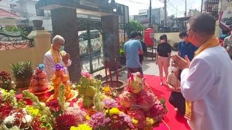 Perayaan Hari Waisak di Palembang, Ritual Trisuci Waisak Dibatasi