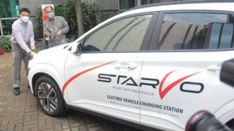 Menuju Era Elektrifikasi, SPKLU Jababeka-Starvo Hadir di Cikarang