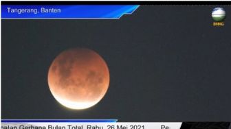 Link Live Streaming Gerhana Bulan Total di Tangerang, Sudah Mulai! Ayo Nonton