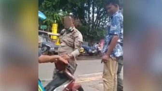 Kasus Anggota Satpol PP Tampar Pemotor Berakhir Damai