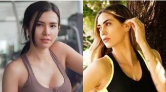 Sama-sama Pakai Sport Bra, Maria Vania vs Melissa Satta, Siapa Lebih Seksi?