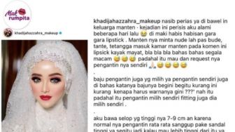 Curhat MUA Dimaki Habis-habisan Keluarga Pengantin, Pernikahan Penuh Kompor