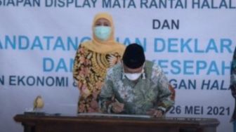 Gubernur Jatim Teken MoU Pengembangan Industri Halal Kabupaten Situbondo