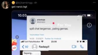 Viral Cewek Bagikan Chat 'Gemas' Pacar, Malah Dihujat: Cowok Narsis!