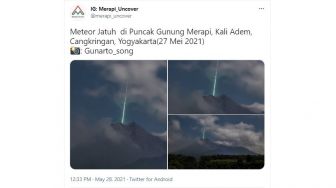 Klarifikasi Fotografer Cahaya Misterius di Gunung Merapi dan 4 Berita SuaraJogja