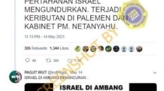 CEK FAKTA: Viral Informasi Menteri Pertahanan Israel Mengundurkan Diri, Benarkah?