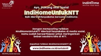 Ringankan Beban Korban Bencana, Telkom Wujudkan Aksi IndiHome untuk NTT