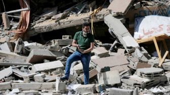Pesawat Tempur Israel Bombardir Gaza, Disinyalir Markas Hamas