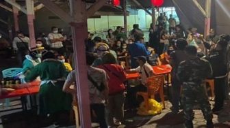 2 Pengunjung Pujasera Positif Covid-19 saat Petugas Gelar Swab Antigen