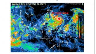 Masyarakat Diminta Waspadai Gelombang Tinggi Akibat SIklon Tropis Choi-Wan