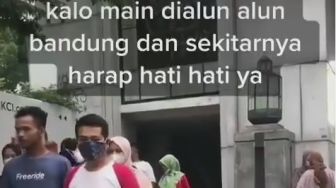 Bukan Kenangan, Warga Sebut Jalan Braga dan Alun-alun Bandung Penuh Copet