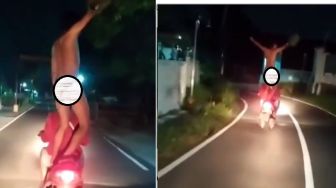 Viral! Video Pria Berdiri Sambil Telanjang, Netizen: Demi Sebuah Konten