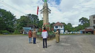 Peringatan Hari Lahir Pancasila di Batas Negeri, Sederhana Bikin Merinding