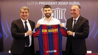 Sergio Aguero Sebut Gabung Barcelona Bukan Keputusan Terlambat