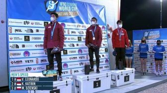 2 Atlet Panjat Tebing Indonesia Pecahkan Rekor Dunia di IFSC World Cup