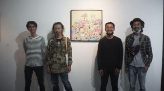 Lowpop Seniman Lampung Gelar Pameran Perdana di Yogyakarta