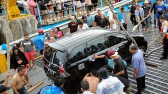 Mobil Jatuh di Danau Toba, Kemenhub Mengimbau: Waspadai Cuaca Buruk