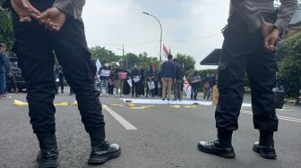 Demo Tolak Draf RKUHP di DPR, Polisi Minta Mahasiswa Waspadai Penyusup