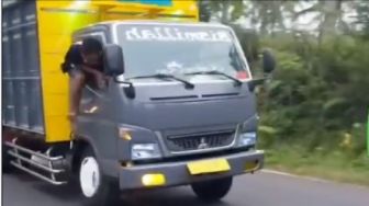 Viral Truk Goyang di Malang Diciduk Polisi, Netizen: Jangan Cuma Ditilang Pak!