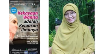Teh Ninih Muncul Posting Poster Wanita Bercadar, Kabar Sering Dimaki-maki Munafik Aa Gym