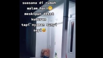 Rumah Mepet Kuburan, Pemilik Bagikan Suasana saat Malam Hari