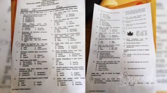 Soal Ujian Kelas 5 SD yang Bahas Sperma dan Ganja Batal Digunakan