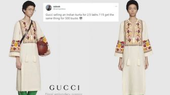 Gucci Dapat Protes dari Masyarakat India Lantaran Jual Kaftan Rp 50 juta