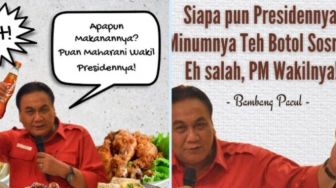 Geger! Muncul Meme Puan Maharani Maju Pilpres 2024 Disamakan dengan Teh Botol