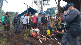 Rusak Hutan Jalur Pendakian Gunung Kerinci, 4 Warga Solok Selatan Ditangkap