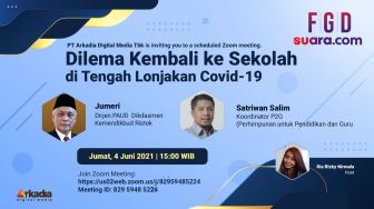 FGD: Dilema Kembali ke Sekolah di Tengah Lonjakan Covid-19