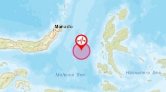 Gempa Bumi 5,4 SR Guncang Ternate Maluku Utara Jumat Malam