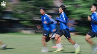 Pemain PSIS Semarang Digenjot Latihan Fisik