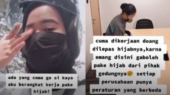 Kantor Larang Pakai Hijab, Curhatan Viral Cleaning Service Banjir Simpati