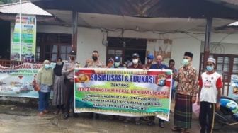 Polsek Singingi Gandeng Tokoh Jaga Kamtibmas dan Kepatuhan Prokes