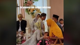 Momen Sungkem Pengantin ke Ortu yang Sudah Cerai