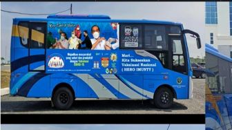 Siapkan KTP, Kini Tersedia 10 Bus Vaksinasi Covid-19 Keliling di Pekanbaru